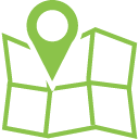 MAPA M&Iacute;ST TŘ&Iacute;DĚN&Eacute;HO ODPADU